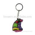 3D Soft Rubber Keychains, Made of Eco-friendly Rubber, Customized Designs Welcomed